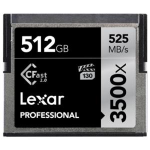 LEXAR 512GB CFast 2.0 Professional 3500x