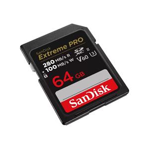 SanDisk Pro 64GB V60 UHS-II SD Cards 280/100MB/s