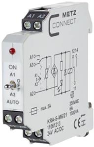 11061213 Koppelmodule 24, 24 V/AC, V/DC (max) 1x wisselcontact 1 stuk(s)