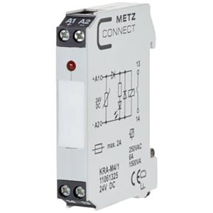 metzconnect Metz Connect Koppelbaustein 24 V/AC (max) 1 Schließer 11061325 1St.