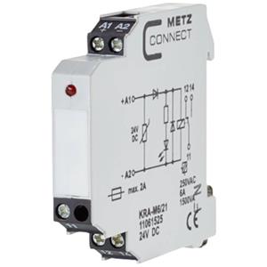 Metz Connect 11061525 Koppelmodule 24 V/DC (max) 1x wisselcontact 1 stuk(s)