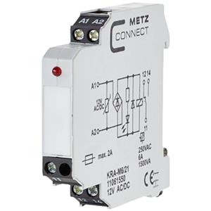 11061550 Koppelmodule 12, 12 V/AC, V/DC (max) 1x wisselcontact 1 stuk(s)