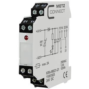 metzconnect Metz Connect Koppelbaustein 24 V/DC (max) 2 Wechsler 11061925 1St.