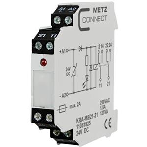 Metz Connect 11061925 Koppelmodule 24 V/DC (max) 2x wisselcontact 1 stuk(s)