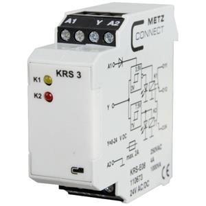 Metz Connect 110673 Drempelwaardeschakelaar 24, 24 V/AC, V/DC (max) 1x wisselcontact 1 stuk(s)