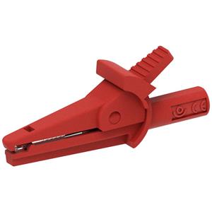 electropjp Electro PJP 5002-IEC-d4-CD1-R Krokodilklemme Rot Klemmbereich max.: 9mm Länge: 51mm 1St.