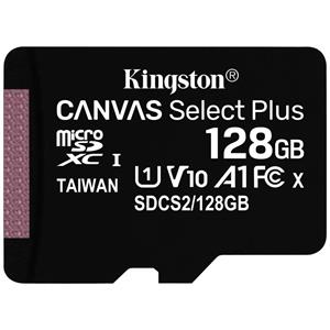 Kingston Canvas Select Plus microSDXC-kaart 128 GB Class 10 UHS-I