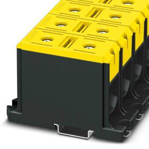 phoenixcontact Phoenix Contact UBAL 150 FE 1086504 Durchgangsklemme Polzahl (num): 1 35mm² 150mm² Gelb 1St.