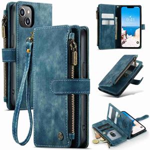 Caseme  iPhone 14 - Portemonnee hoes - Blauw