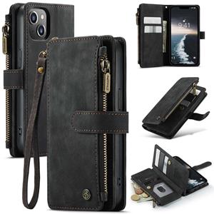 Caseme  iPhone 14 - Portemonnee hoes - Zwart