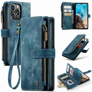 Caseme  iPhone 14 Pro Max - Portemonnee hoes - Blauw