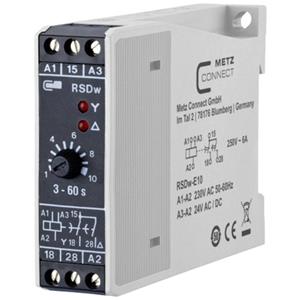 metzconnect Metz Connect 11016141280517 RSDw-E10 Stern-Dreieck-Relais 230 V/AC 1 St. 1 Wechsler