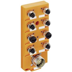 lumbergautomation Lumberg Automation ASBS 6/LED 5-4 11128 Passieve sensor/actorbox M12-verdeler met metalen schroefdraad 1 stuk(s)