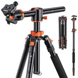 K&F Concept Tripod SA254T2 185cm mit Monopod & Arm