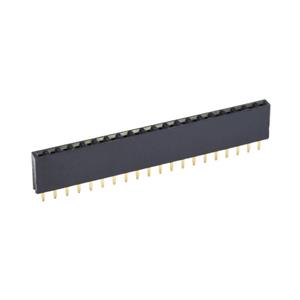 Connfly DS1023-1*10SF11 Female header Female connector, recht Zwart 1 stuk(s) Tube