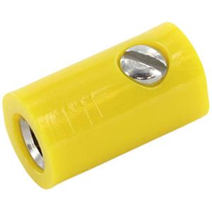 econconnect Econ connect HOK25GE Miniatur-Rundsteckverbinder Kupplung, gerade Gelb Bulk