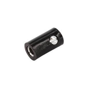 econconnect econ connect HOK25SW Miniatuur-rondconnector Koppeling, recht Zwart 1 stuk(s) Bulk