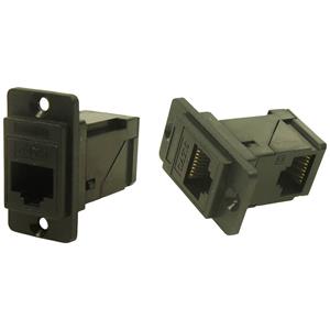 Cliff RAFT DUALSLIM CAT6 RJ45 CSK CP30752 Adapter, inbouw Zwart 1 stuk(s)