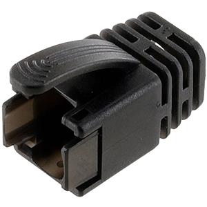 econconnect Econ connect Knickschutz für Cat.8 Stecker schwarz KSC8SW Knickschutztülle Schwarz