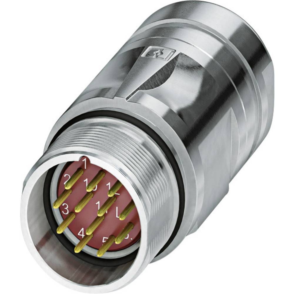 phoenixcontact Phoenix Contact M23 Kupplungsteckverbinder mit SPEEDCON 1620017 CA-12M2N8A95DU Silber Inhalt: 1St.