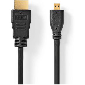 Nedis High Speed HDMI©-Kabel met Ethernet | HDMI© Connector | HDMI© Micro-Connector | 4K@30Hz