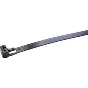 WKK 5162 Kabelbinder 200mm 7.60mm Schwarz Lösbar, UV-stabilisiert 100St.