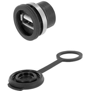 Encitech USB 2.0 type A Chassisbus, inbouw 1310-1001-01 M16 1310-1001-01  1 stuk(s)