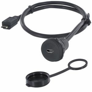 Encitech Micro-USB 2.0 type B Chassisbus, inbouw 1310-1023-01 M22 1310-1023-01  1 stuk(s)