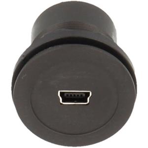 Schlegel Mini-USB-inbouwbussen 2.0 Bus, inbouw  Elektrokontakt RRJ_MINIUSBSW_BB  1 stuk(s)