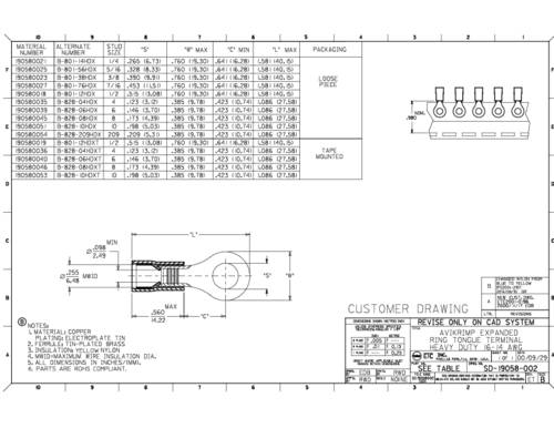 Molex 190580018 Ringkabelschuh