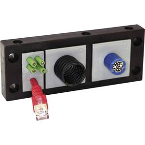 Icotek KEL 24/4 Kabeleinführungsleiste Polyamid Schwarz 1St.