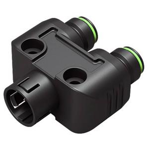 Binder 79 9180 000 05 Miniatur-RundsteckverAdapter, Y-Form Gesamtpolzahl: 5 1St.