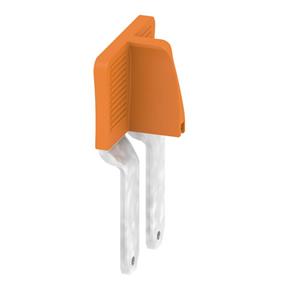 Dwarsverbinder (klemmen), aantal aansluitingen: 2, raster in mm: 25.00, geïsoleerd: Ja, 192 A, oranje Weidmüllerlerlerlerlerlerlerlerlerlerlerlerlerlerlerlerlerlerlerlerlerlerlerlerlerler ZQ