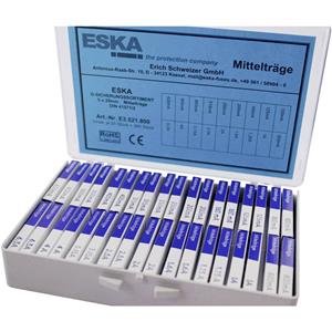 ESKA E3521800 Feinsicherung-Sortiment (Ø x L) 5mm x 20mm Mittelträge -mT- Inhalt 360 Teile