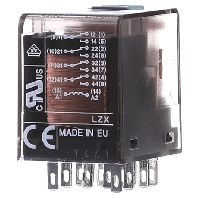 Siemens Plug-in relay 4 co contacts lzx:pt570024