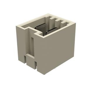 Molex 919990478 Male behuizing-board Totaal aantal polen: 2 1 stuk(s) Bulk