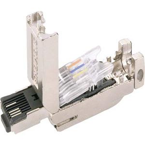 Siemens 6GK1901-1BB10-2AA0 IE FC RJ45 Plug 180, RJ45 connector met FC-aansluiting, 180 graden, 1 st 6GK19011BB102AA0 1 stuk(s)