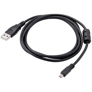 Akyga USB-Kabel USB-A Stecker, UC-E6 1.5m Schwarz AK-USB-20