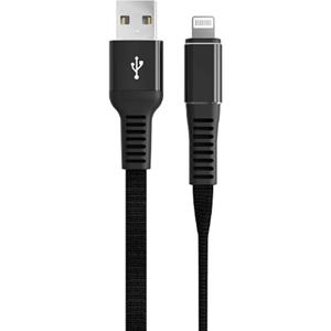 lebainnovation Leba Innovation USB-laadkabel USB-A stekker, Apple Lightning stekker 1.20 m Zwart NCABLE-LE-UA-8P-1.2M