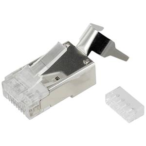 econconnect Econ connect Modular-Stecker 8/8 Cat.8 für Rundkabel MPL88C8R Stecker, gerade Polzahl 8P8C