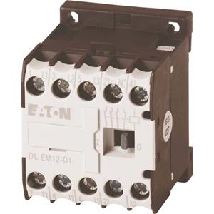 Eaton DILEM12-01-G(24VDC) Leistungsschütz 3 Schließer 5.5kW 1St.