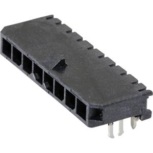 Molex Einbau-Stiftleiste (Standard) Polzahl Gesamt 8 Rastermaß: 3mm 436500803 Tray