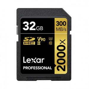 Lexar SDXC Professional UHS-II 2000x 32GB