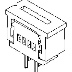 Molex 39532185 FFC/FPC-aansluiting Inhoud: 1 stuk(s) Tray