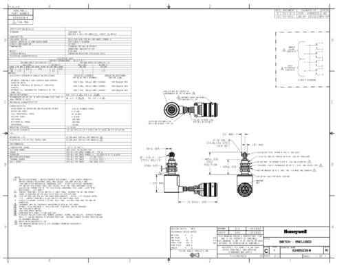 honeywellsps Honeywell SPS 624EN338-R Schnappschalter 1St.