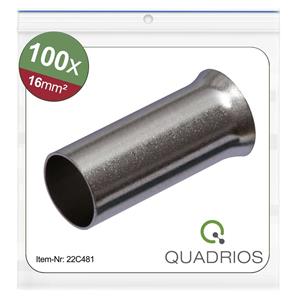 Quadrios 22C481 Adereindhulzen 16 mm² Ongeïsoleerd 100 stuk(s)