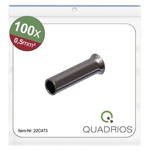 Quadrios 22C473 Aderendhülse 0.5mm² Unisoliert 100St.