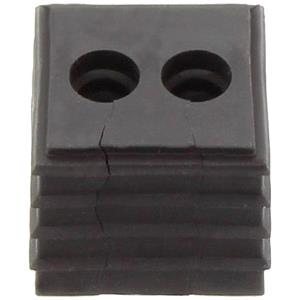 CONTA-CLIP KDS-DE 2X6,5 BK Dichtelement Thermoplastisches Elastomer Schwarz 10St.