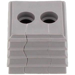 CONTA-CLIP KDS-DE 2X6,5 GR Dichtelement Thermoplastisches Elastomer Grau 10St.