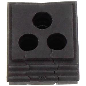 CONTA-CLIP KDS-DE 3X5-6 BK Dichtelement Thermoplastisches Elastomer Schwarz 10St.